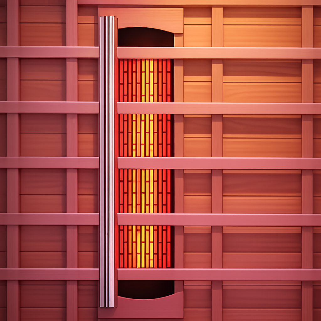 Heliox LuminaWood Infrared Sauna Cabin — product view 3