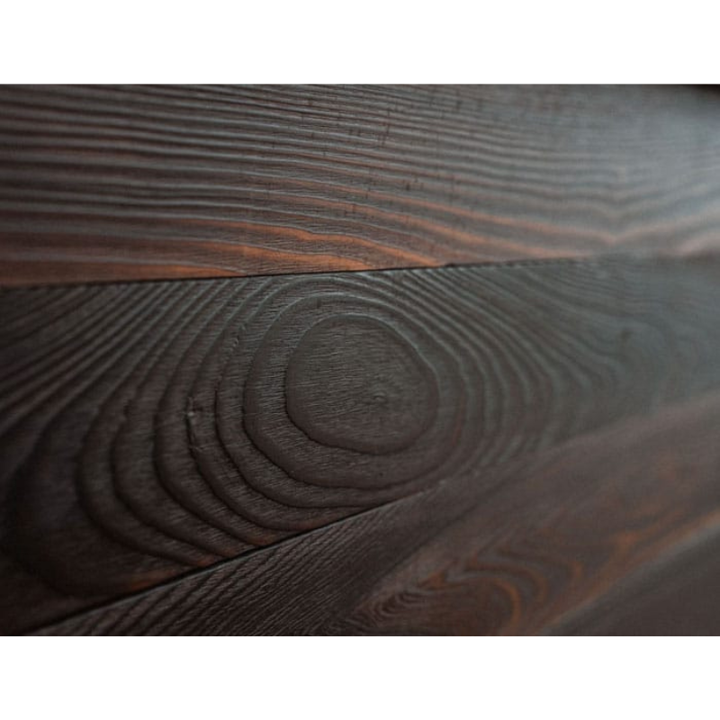 Cold Plunge Tub with Charred Redwood Finish and Chiller