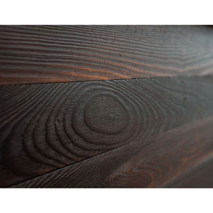Cold Plunge Tub with Charred Redwood Finish and Chiller