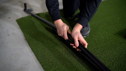 Golf Simulator Enclosure with Impact Screen in 7 Sizes