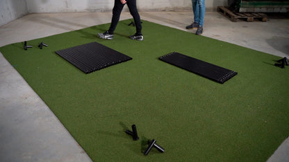 Golf Simulator Enclosure with Impact Screen in 7 Sizes