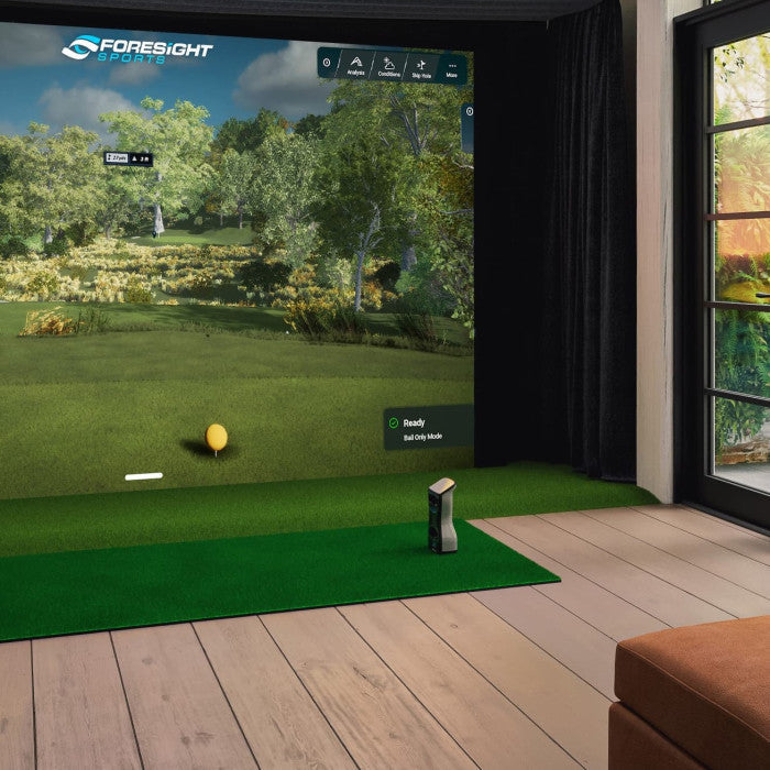 Golf Launch Monitor with Ball & Club Data for Indoor & Outdoor Use
