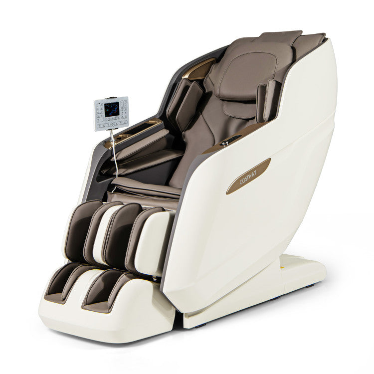 Massage Chair with 3D SL Track, Heat and Foot Rollers