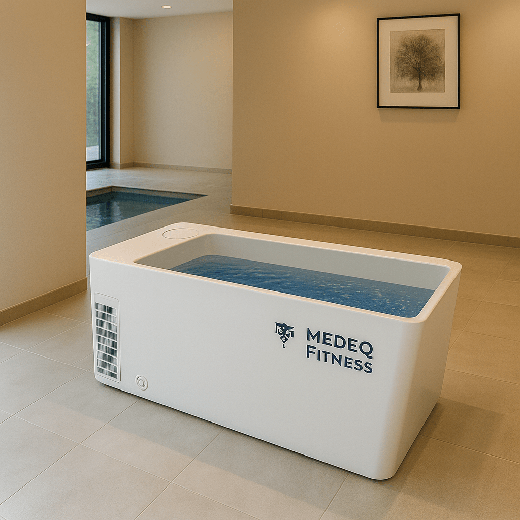 Acrylic Plunge Pool with Integrated Chiller and Heater