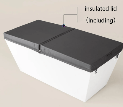 Acrylic Plunge Pool with Integrated Chiller and Heater