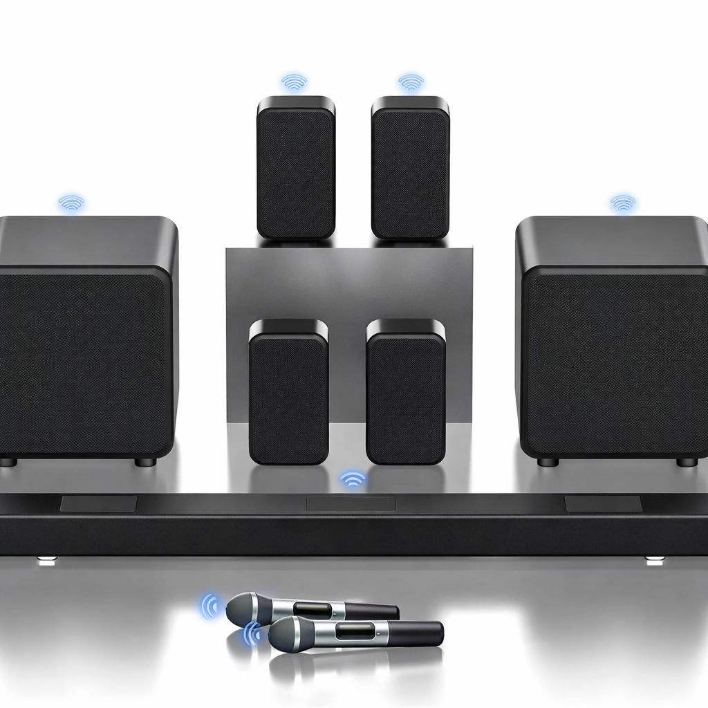 AuroraSound Elite Wireless 5.2.2 Home Theater System — product view 2