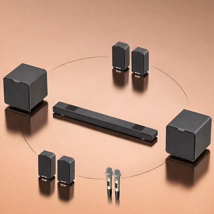 AuroraSound Elite Wireless 5.2.2 Home Theater System — product view 3