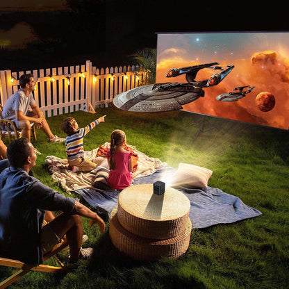 Portable DLP Projector with Rechargeable Battery and 3D