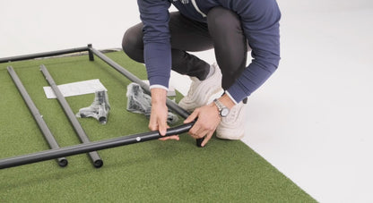 Golf Simulator Enclosure with Impact Screen in 7 Sizes