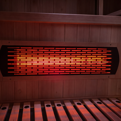 Heliox LuminaWood Infrared Sauna Cabin — product view 2