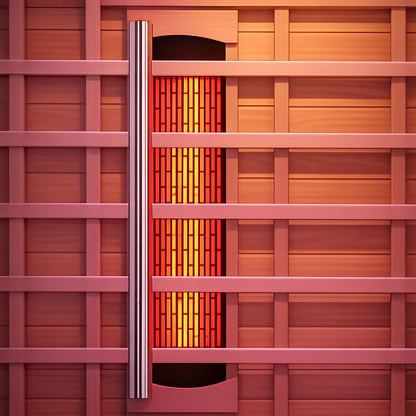 Heliox LuminaWood Infrared Sauna Cabin — product view 3