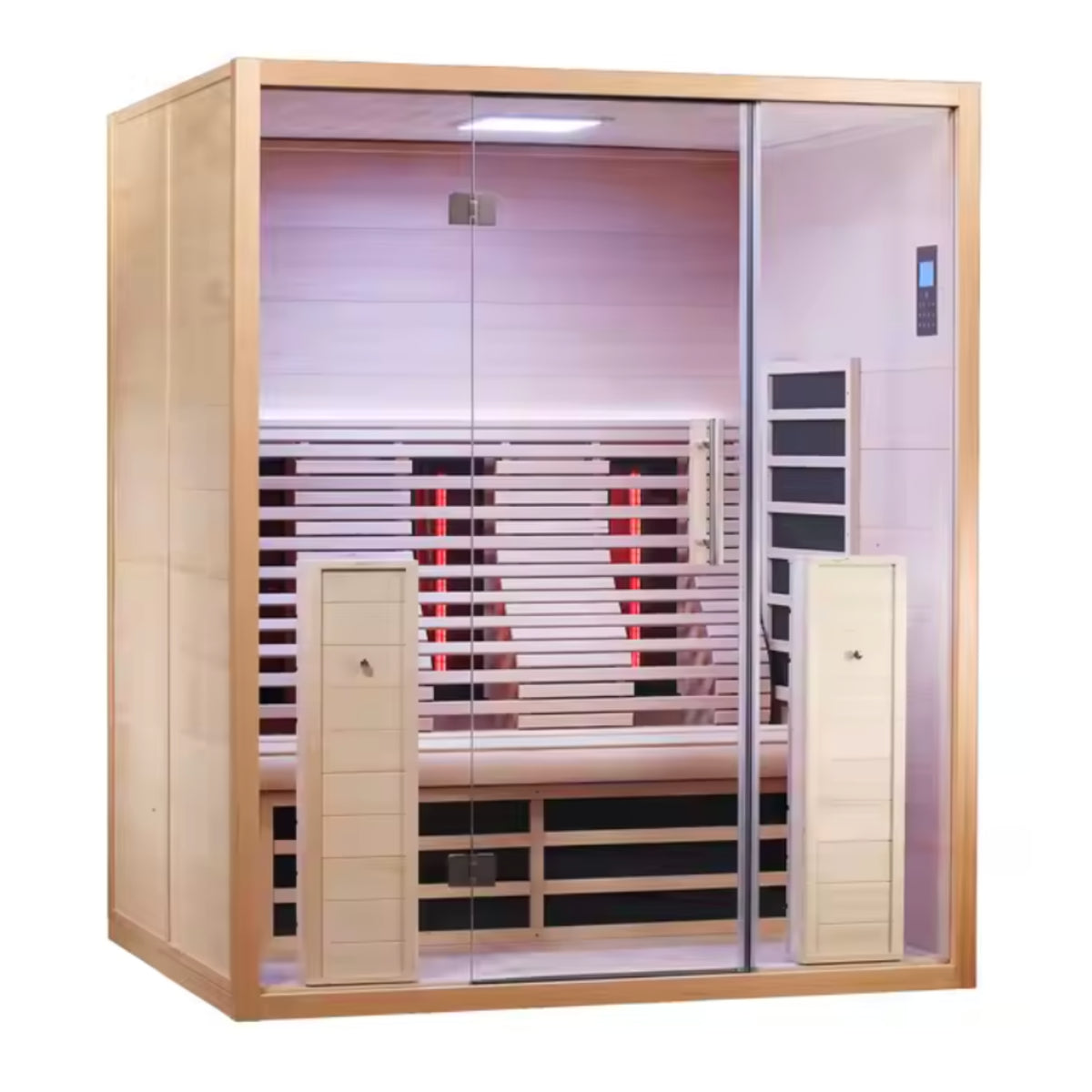 LumaTherm PureGlow Infrared Sauna Cabin — product view 2
