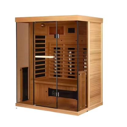 NovaTherm DualVista Infrared Sauna Cabin — product view 2