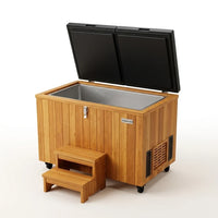 TimberChill Glacier Pro Cedar Cold Plunge