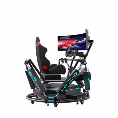 Racing Simulator Rig with Steel Frame & Shifter Mounts