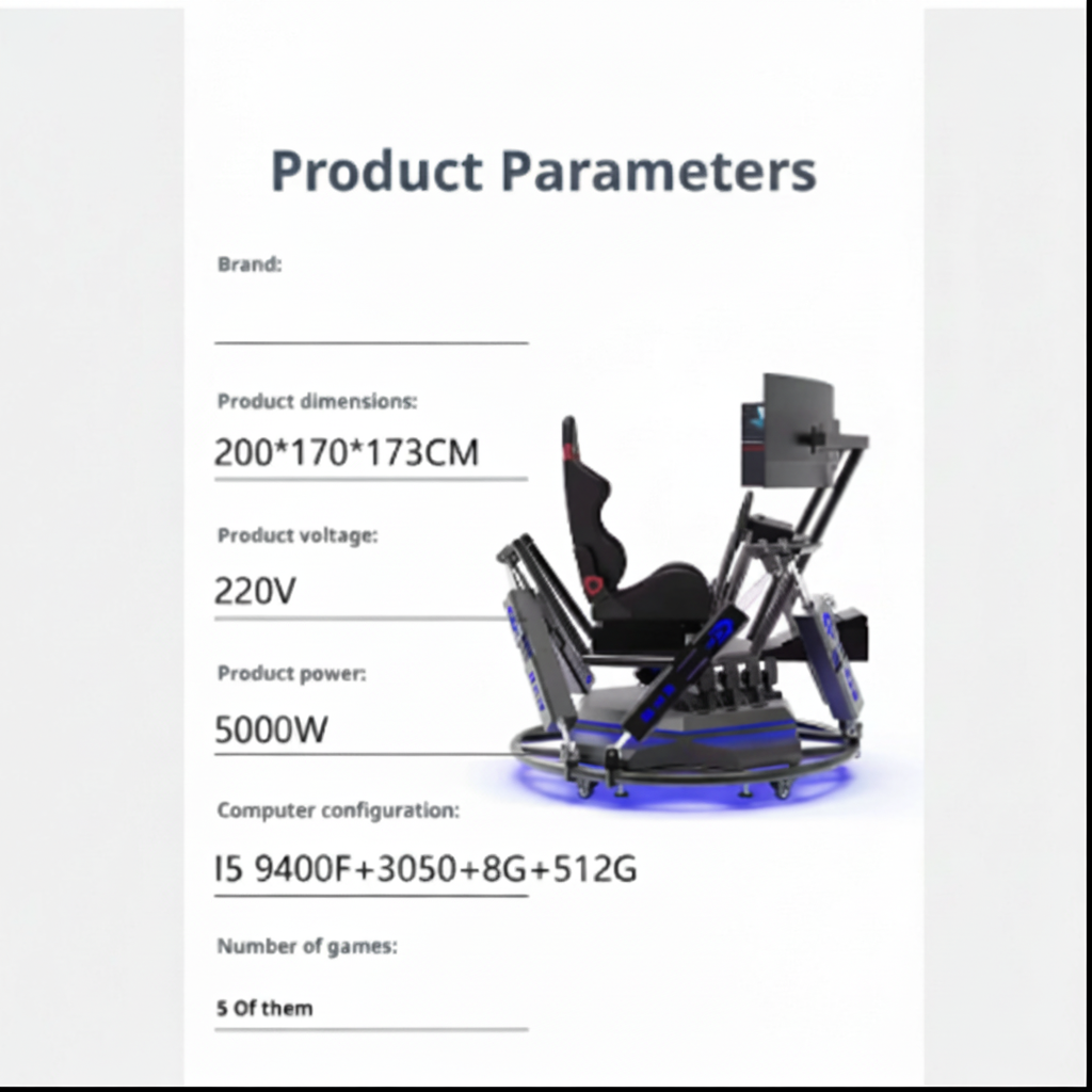 VorTech Quantum Motion Racing Simulator Rig — product view 2